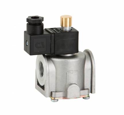 Electroventil pentru gaz, resetare manuala, NO, filet G 1&QUOT;, bobina 230V 50/60 Hz