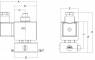 Electroventile 3/2, NC, PN 7, max. 80°C