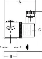 Ventil proportional - controlul debitului de aer, gaz, apa, ulei
