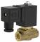 2/2 solenoid valve, NC, directly operated, 24 V DC, FPM, G 1/4&QUOT;, 0 - 16 bar