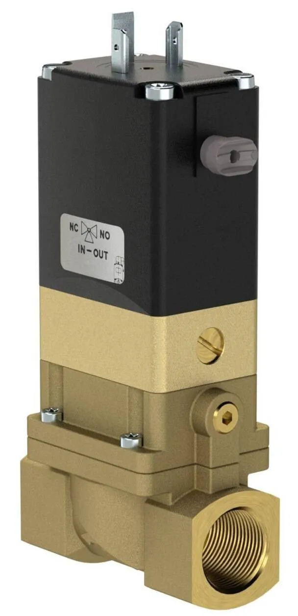 Electroventile 2/2 separate de mediu, actionare pilotata