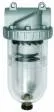 Filtru cu pahar policarbonat, seria Heavy Duty, G 1 1/4, 12500 l/min, 40μm