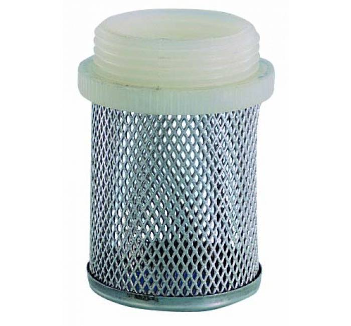 Filtru inox pentru supapa sens filet NPT