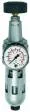Filtru regulator cu pahar policarbonat si protectie pahar, seria Heavy Duty
