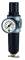 Filtru regulator cu pahar metalic si manometru, seria Multifix Mini
