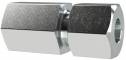 Fiting drept cu filet interior G 1/2&QUOT;, tub Ø10mm, 315bar, otel galvanizat