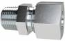 Fiting drept cu filet exterior R 1/4&QUOT;, tub Ø10mm, 630bar, otel galvanizat