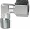 Fiting L cu filet exterior NPT 1/2&QUOT;, tub Ø16mm, 630bar, otel galvanizat