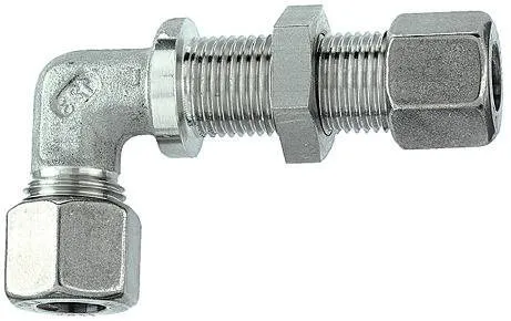 Fiting L pentru panou, din inox 1.4571