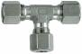Fiting T de legatura, tub Ø8mm, 315bar, inox 1.4571