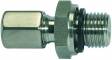 Fiting drept cu filet exterior si etansare, din inox 1.4571