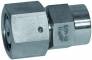Fiting manometru cu strangere reglabila si filet interior, etansare conica, din inox 1.4571