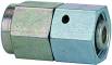 Fiting manometru, piulita M 12x1,5, filet int. G 1/4&QUOT;, tub Ø6mm, 315bar, otel galvanizat