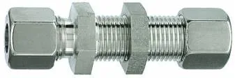 Fiting drept pentru panou, din inox 1.4571