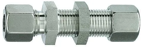 Fiting drept pentru panou, din inox 1.4571