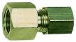 Fiting pentru manometru, filet interior G 1/8&QUOT;, tub Ø8mm, 60bar, alama nichelata