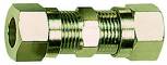 Fiting drept de legatura, tub Ø15mm, 60bar, alama nichelata