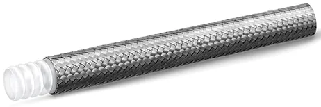Furtun PTFE gofrat cu tresa inox