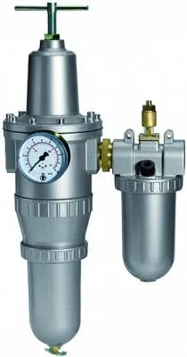 Grup preparare, 2 piese, pahar metalic si vizor metalic (zinc-sticla-NBR), seria Heavy Duty