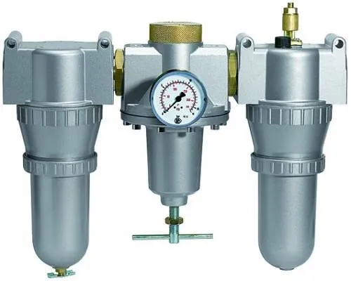 Grup preparare, 3 piese, pahar metalic si vizor metalic (zinc-sticla-NBR), seria Heavy Duty