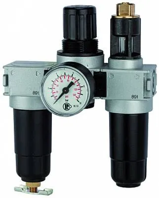 Grup preparare, 3 piese, pahar metalic si vizor metalic (zinc-sticla-NBR), seria Multifix Mini