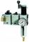 Ansamblu preparare SAFETY cu filtru regulator, ventil soft-start si robinet cu amortizor, seria Future