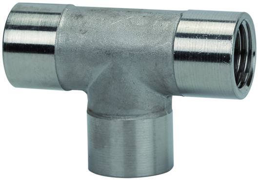 Conector T cu filete interioare G 1/2&QUOT;, inox AISI 316