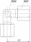 Fiting L de legatura, tub Ø18mm, 315bar, otel galvanizat