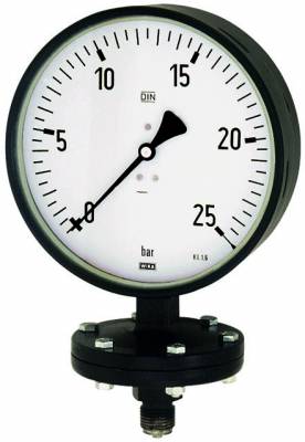 Manometru cu diafragma, robust, atac radial