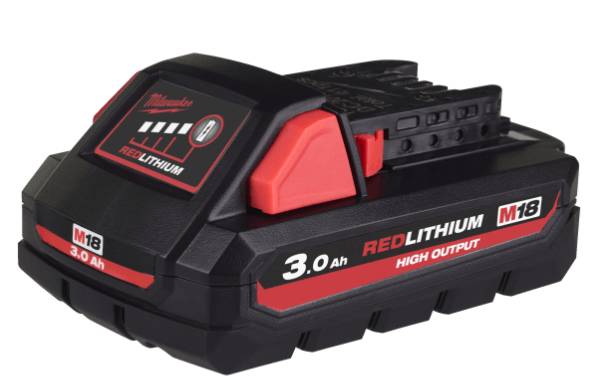 Set acumulatori M18 High Output 3.0 Ah - Milwaukee M18 HNRG 302