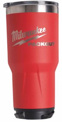 Cana termica rosie PACKOUT 591 ml - Milwaukee
