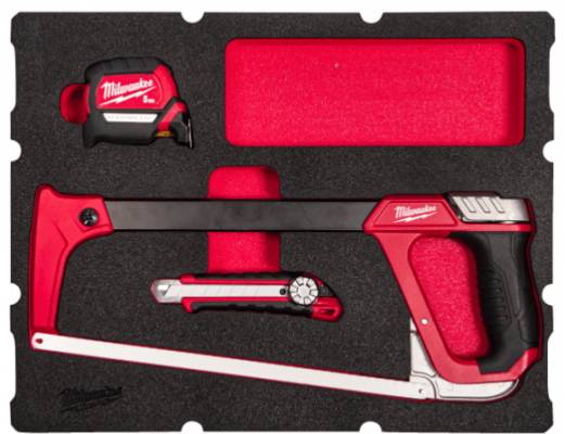 Insertie spuma PACKOUT cu 4 scule masurare si taiere - Milwaukee