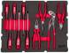 Insertie spuma PACKOUT cu 10 surubelnite si clesti - Milwaukee