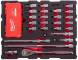 Set insertie spuma PACKOUT antrenor cu clichet 1/2&QUOT; si cap chei tubulare cu bit - Milwaukee