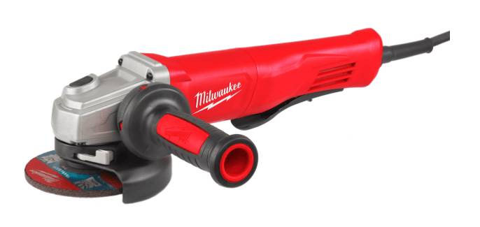 Polizor unghiular 125 mm 1250 W cu maner anti-vibratii - Milwaukee AGV 13-125 XSPDE