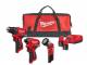 Set scule fara perii M12 - Milwaukee M12 BLPP3A-202B