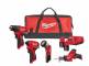 Set scule fara perii M12 - Milwaukee M12 BLPP4A-202B