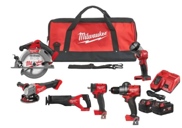 Set scule M18 FUEL - Milwaukee M18 FPP6G3-502B