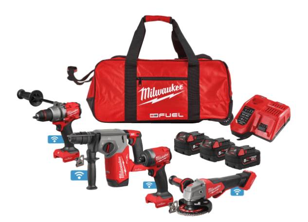 Set scule M18 FUEL ONE-KEY - Milwaukee M18 ONEPP4A3-503B