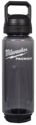 Sticla de plastic PACKOUT 1005 ml, negru cu capac chug - Milwaukee
