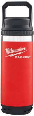 Sticla PACKOUT 532 ml, rosu cu capac chug - Milwaukee