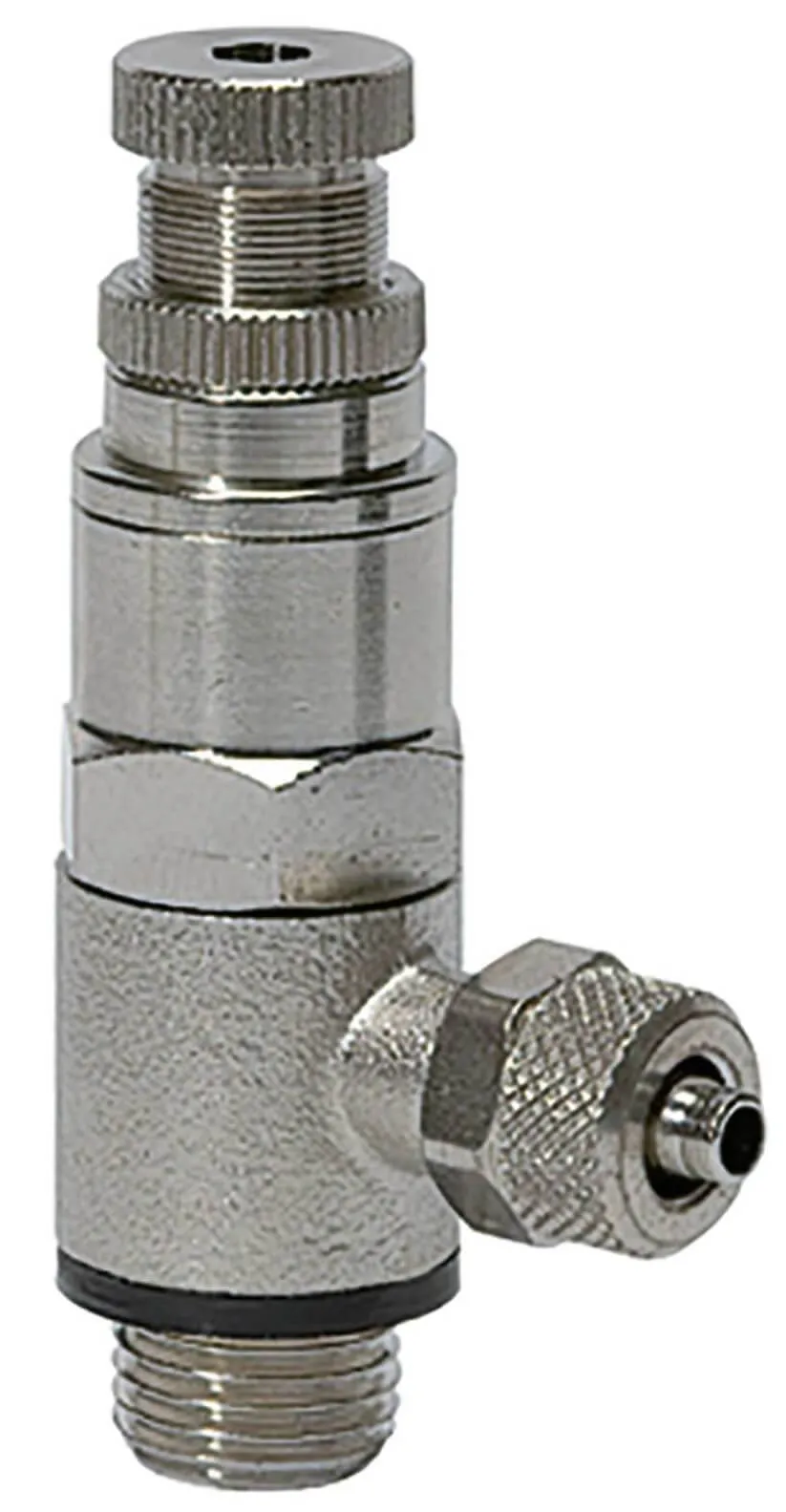 Mini regulator de presiune cu filet exterior si conexiune push-on