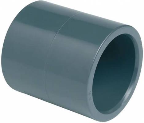 Mufa, conexiuni prin lipire, 75 mm, PVC-U