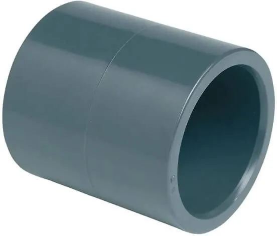 Mufa, conexiuni prin lipire, PVC-U