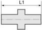 Niplu  R 1 1/2&QUOT; - R 3/4&QUOT;, inox AISI 316