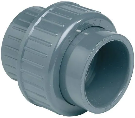 Niplu detasabil, conexiuni prin lipire, PVC-U