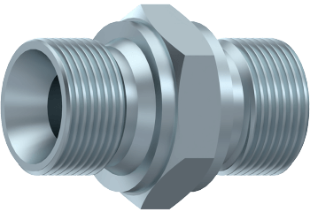 Niplu hidraulic 1/2&QUOT; BSP, con 60°, otel carbon