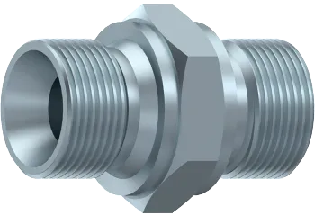 Niplu hidraulic BSP (60°), otel carbon