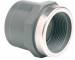 Niplu cu ranforsare din inox, conexiune prin lipire si filet interior G 1&QUOT;, 32 mm, PVC-U