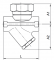 Oala condens termodinamica cu filtru, filete int. G 3/4&QUOT;, din inox, PN 63